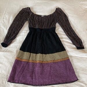 Missoni metallic babydoll dress, made in Italy